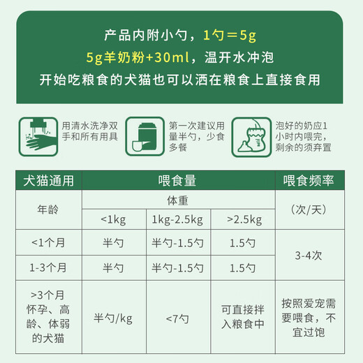 New Chongzhikang Pet Formula Goat Milk Powder 400g Puppies, Kittens, Dogs and Cats General Teddy Golden Retriever Bone Strengthening Calcium Supplement Canned 400g General Purpose for Cats and Dogs