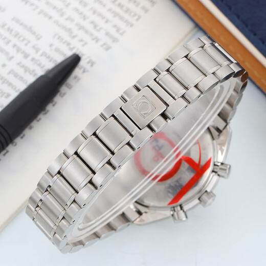 [SEGUNDA 95 NUEVO] OMEGA OMEGA SPEECHERME SERIE AUTOMÁTICO MECHANICAL Men's Watch 3523.30.00 Silver Grey Set Full Set
