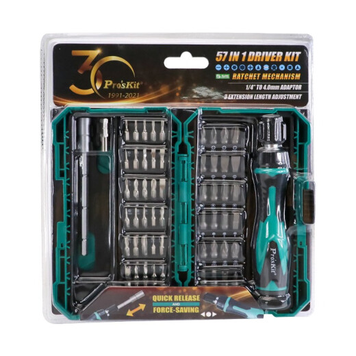 Pro'skit SD-9857M 57-in-1 Juego de destornillador Conjunto de teléfonos móvil