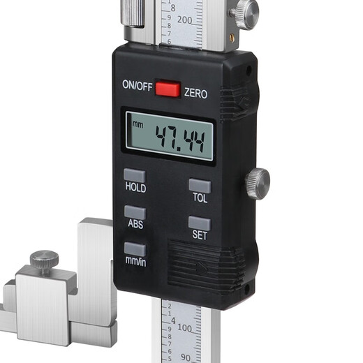 Three-quantity digital display vernier height ruler 0-300mm stainless steel scribing ruler 0-500 drawing height scribing head JD129 digital display 0-600mm