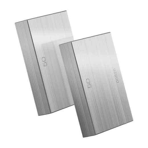 Three-quantity metric 32-112 piece block gauge standard block 0 level 1 set of caliper micrometer calibration block gauge block JD436 1 piece 0 level (1mm)