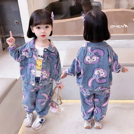 Ropa de ropa para niños Leba Mouse Juego de niñas de otoño de otoño