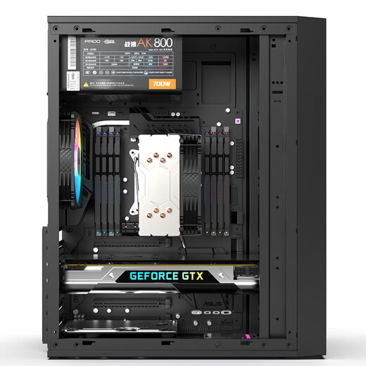 Navigator Core i3/i5/i7 quad-core enterprise office commercial stock trading office home entertainment desktop computer host DIY assembly machine complete set 2 intel Core i3丨16G丨256G SSD