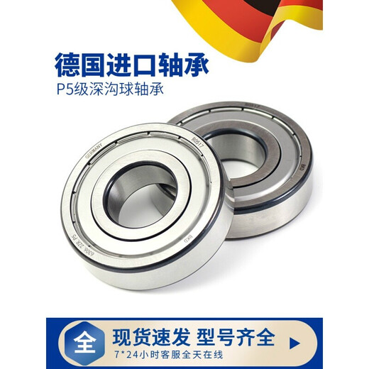德国进口轴承6201高速6202 6203 6204 6205 6206 ZZRS 6201RS/P5胶盖 其他