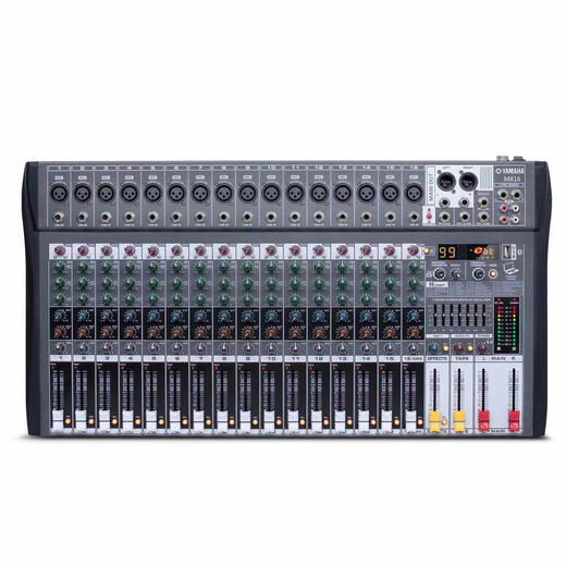 Yamaha Yamaha 8-channel 12-channel mixer outdoor stage performance conference home with USB Bluetooth equalization effect MX60-6 channel