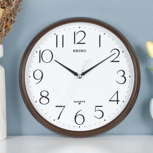
SEIKO Seiko Clock Living Room Wall Quartz Clock Chinese Light Luxury Watch Creative Home Modern Simple No Punching QXA695B (Recommended by the store manager)