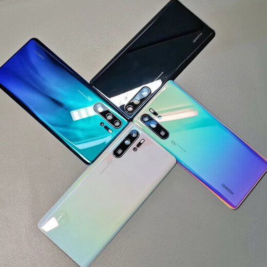 Huawei (HUAWEI) is suitable for Huawei P30pro original rear cover glass P30 original glass rear cover P30pro mobile phone rear case glass P30pro [gloss black] original rear cover