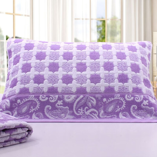 Porphyry old Shanghai pillow cover, old-fashioned pillow cover, thickened and enlarged, a pair, soft cartoon, non-fading, cross flower brown color, one price 50*73cm Porphyry old Shanghai pillow cover, old-fashioned pillow cover, thickened and enlarged, a pair, soft cartoon, non-fading, cross flower brown color, one price 50*73cm