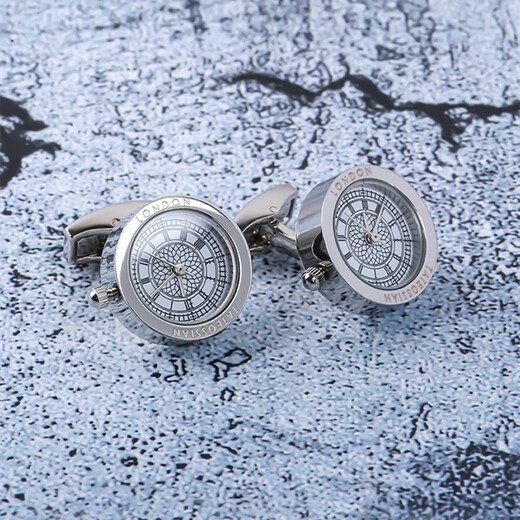 Tateossian [chinesisches Valentinstagsgeschenk] RT Britisch Big Ben Cufflink Herren Uhrenschuppenschatz -Luxusdekoration Big Ben (Spot)