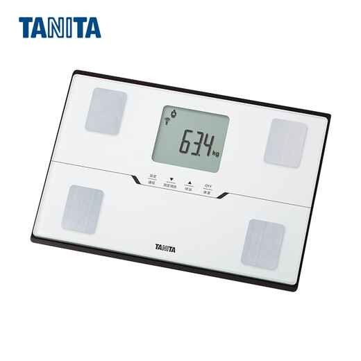 百利达（TANITA）BC-401S四电级家用智能体脂秤 日本品牌蓝牙电子健康体重秤 白色