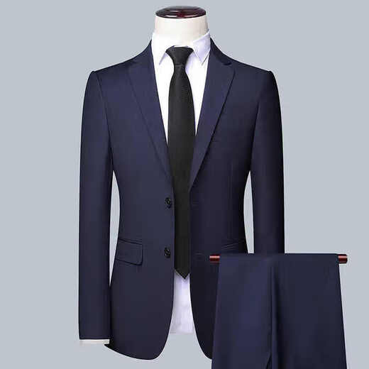 Kaduton SF Express next-day delivery, 24 hours a day, suit suit, men's slim fit business suit, black suit top + trousers + shirt 25, SF next-day delivery, additional 25 yuan for shipping