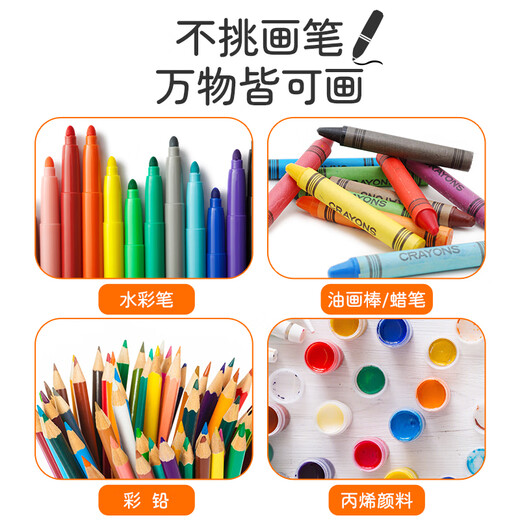 
LeDi 10 meters children's super large painting scroll paper graffiti scroll coloring painting book toy 0.77*10M birthday gift