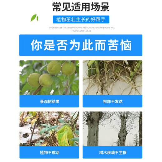 Senhuo Haobilin acetic acid rooting agent garden lawn rose nursery seedlings transplanting cuttings root strengthening liquid to prevent fruiting