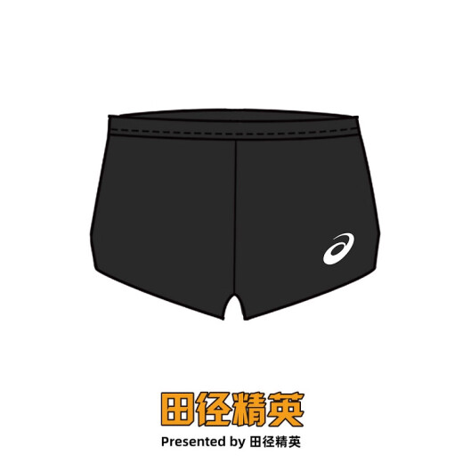 亚瑟士（asics）田径精英专业队赞助版 男女专业比赛背心短裤超薄透气速干比赛服 2011C723-001/男款 L