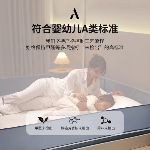 Pierre Cardin Category A maternal and infant grade home bedroom baby anti-fall fence mosquito net three-door mosquito net frame 1.8x2 meters Astronaut