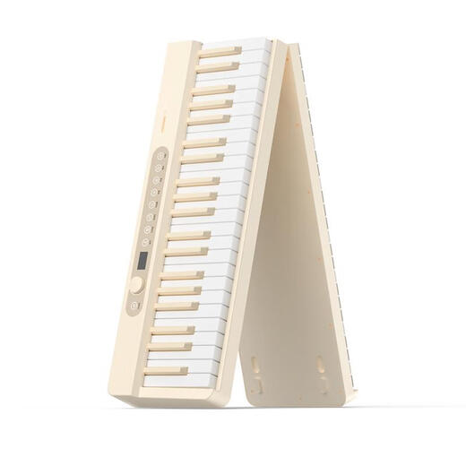 
Xinghai Bang TupTup Electronic Piano Folding 88 Key Gravity Keyboard Children's Adult Portable Electronic Piano Instruments Beginners Upgraded Model ZB260w White + Piano Pack
