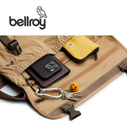 Bellroy Australia Cinch Messenger Bag 6l Urban Leisure Summer Limited Color Super Postman Bag Wood Carbon Color 6l