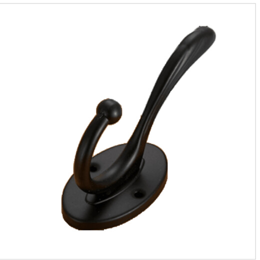 ZIBENRUN clothes hook, bathroom towel door, single shoe cabinet wardrobe hook, coat hook, wall hanging wall single hook, long tail bright color