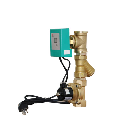 Yue Changsheng air energy hot water temperature control solenoid valve return water temperature control valve temperature cycle controller electronic valve switch thermostat DN15 intelligent temperature control solenoid valve suitable for ppr20/4