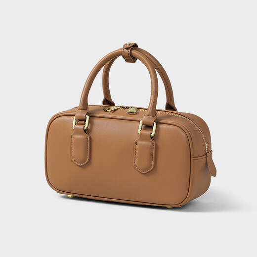 Viney Cowhide Bag Damenbeutel Nische Handheld Bowling-Tasche Leichte Luxus-Crossbody-Geburtstag Chinesischer Valentinstag Geschenk für Freundin
