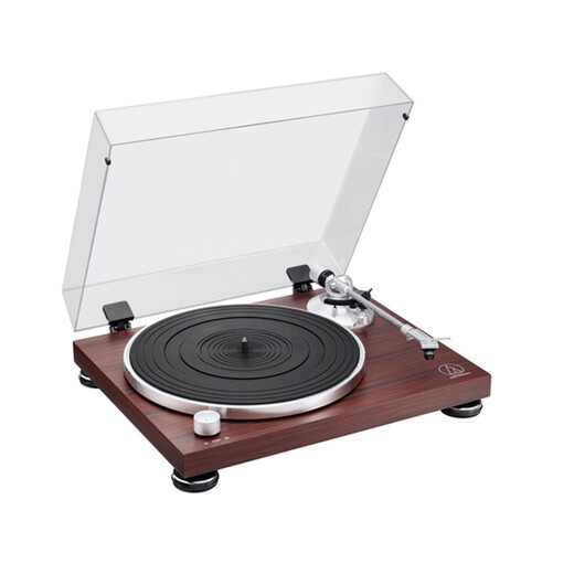 Audio-technica AT-LPW50BT RW Audio-technica vinyl record player Bluetooth wireless vinyl player New Year's gift Annual party gift Furniture ornaments Mahogany color decoration LPW-50BT RW standard
