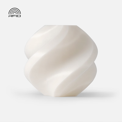 Tuozhu 3D Printing Consumible PLA Difícil alto y fácil de impresión de alambre ambiental RFID Identificación de parámetros inteligentes-peso neto 1 kg [vendido en stock] Bambulab Gray 12102 [Material que contiene placa]