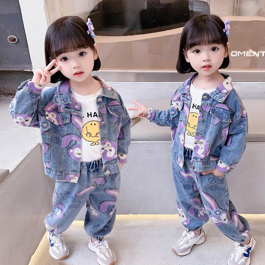 Ropa de ropa para niños Leba Mouse Juego de niñas de otoño de otoño