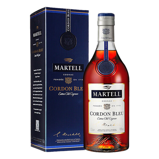 马爹利（Martell）蓝带XO级 干邑白兰地 洋酒 1500ml 
