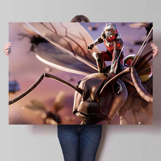 Carloland Avengers Poster Marvel Wandaufkleber Spider-Man Captain America Dekorieren Sie das Schlafsaal Extra Large Tapete FY (PP) 1484 Breite 160 cm 80 cm