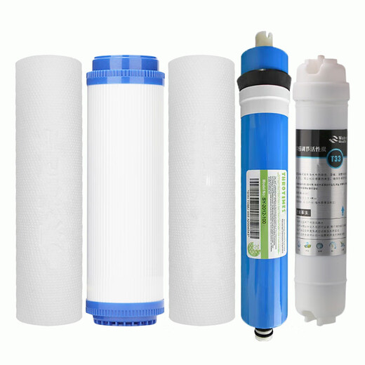 Perforación núcleo general purificador mdro-cx/r718 serie meida purificador de agua de agua universal membrana de membrana de cinco etapas de cinco etapas ósmosis inversa RO Membrana