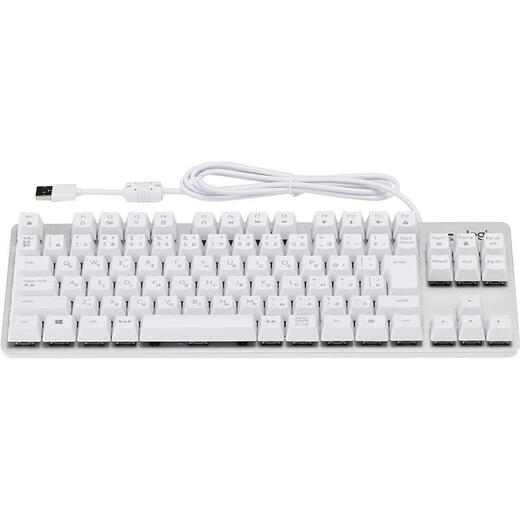 Logitech [Japan Direct Mail] Logitech Wireless/drahtlose mechanische Tastatur tragbare 88-Key-Layout K835OWB Off-White [drahtlose blaue Achse]