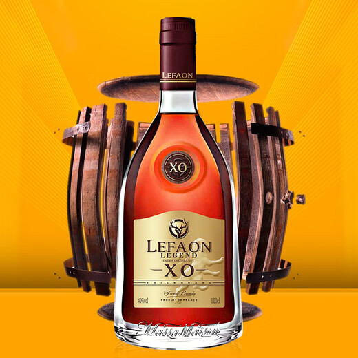 Lifeng Französisch importierte ausländische Weinlegende XO Brandy 40 Grad Spirited Wine 1000ml Geschenkbox