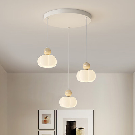 Zhuansi Restaurant Chandelier minimaliste Long Strip Designer 5-HEAD CRAME Style Dining Table Lampe de salle à manger simple MODER