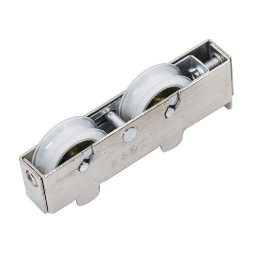 GreenTeller movable sliding door bottom pulley 828 aluminum alloy door and window pulley old-fashioned balcony sliding door pulley double wheel fixed double wheel (2 packs)
