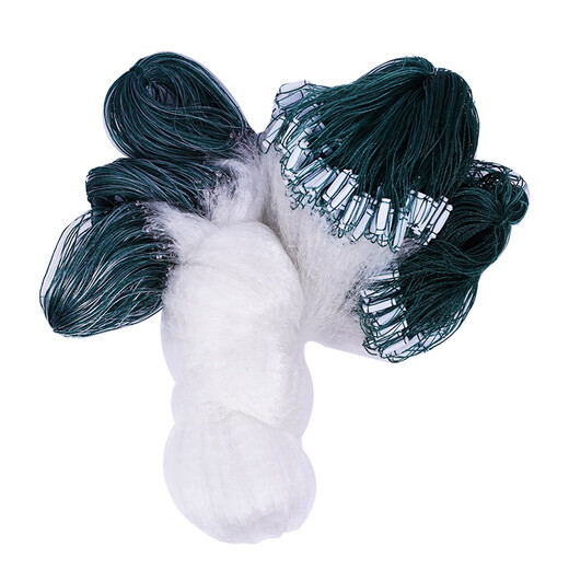 DZQ wire mesh floating net hanging net single layer three layer fishing net fish net fishing net crucian carp silver carp white strip net sinking net three layer sinking net 1 finger - 1.2 meters high - about 15 meters long