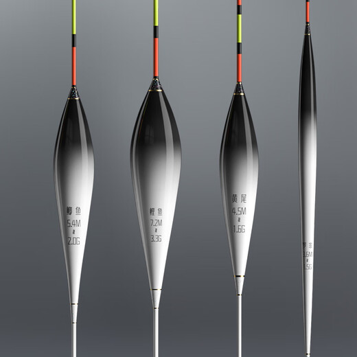 Folk artist fish float set, a complete set of highly sensitive wild fishing floats, bold and eye-catching, wild fishing crucian carp with float box, gift fishing gear and supplies