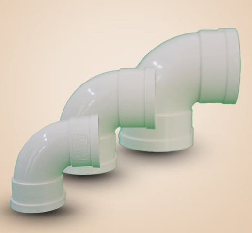 Shourunheng 90 degree hot melt elbow/Specifications DN110/PN1.6MPa/Material PPR