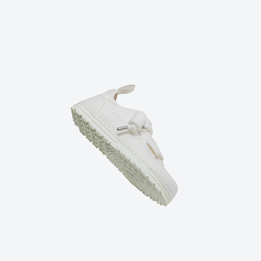 OETZI versatile breathable canvas shoes spring and summer breathable casual shoes flat white shoes ugly shoes men and women same style white T24120328 41