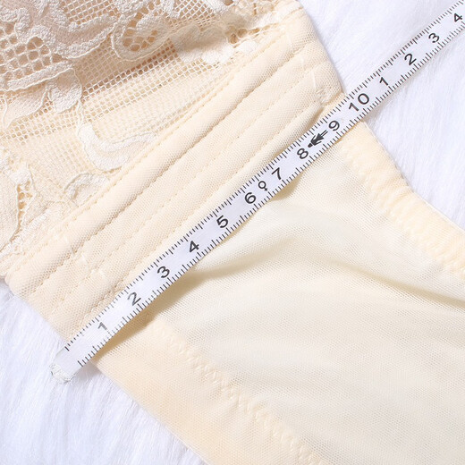 Eve Show Bra Set Lace Push-Up Adjustable High Side Ratio Tightening Secondary Breasts Breathable Magic Standing Underwear 3680 Set Skin Color 80B with XL