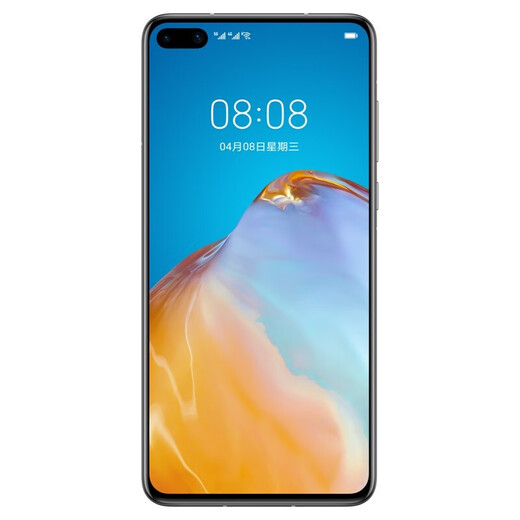 Huawei P40 direct screen mobile phone, brand new, unopened and unactivated, 6.1-inch small screen, direct screen, full screen, Kirin 990, Leica triple camera, 5G mobile phone, Frost Silver, brand new and original, 5G full Netcom, 8GB+128GB
