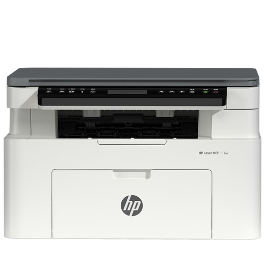 99% new HP 116w black and white laser printer multi-function home printer copy scan wireless commercial office (1136w new version)