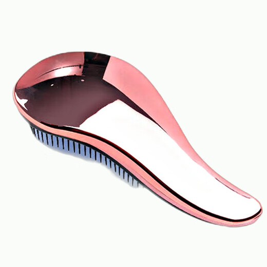 Qi Oh Dog Massage Comb Cat Comb Bath Brush Dog Comb Anti-static Pet Knot Unknot Comb Cat Hair Removal Magic Hair Removal Massage Comb Electroplating Gold