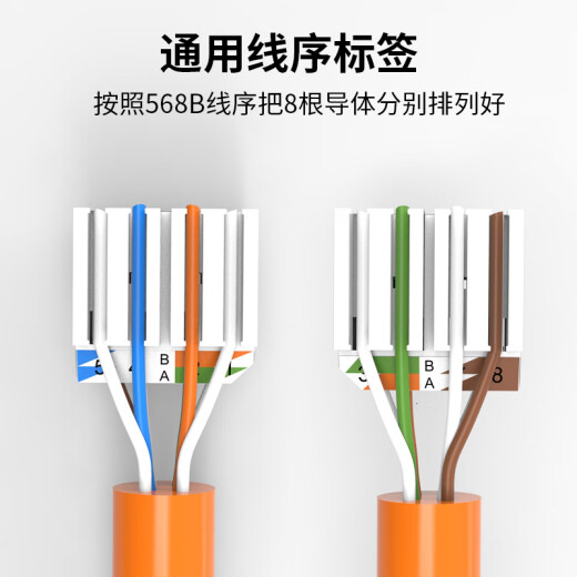 Liange Weilang Category 7 network cable extender CAT7 10G butt connector CAT6A network cable adapter RJ45 network voltage-free fully shielded connector metal shell [Category 6e] butt connector - Category 6e shielded thick wire special