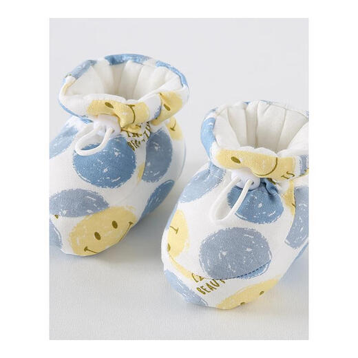 Midur Baby Cotton Chaussures automne et hiver 0-3-6 mois, la semelle douce de bébé ne tombera pas, la chaleur nouveau-née, les chaussures et les chaussettes en coton pur en coton épaissi 8 - Coton pur Protection du pied de coton 12,5 longueur intérieure 12,5 cmm (recommandée de septembre à août)