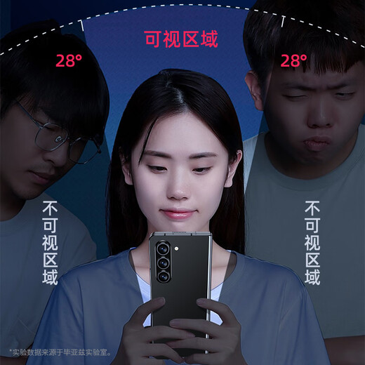 
Biyazi [28 Anti-Pursuit] is suitable for Samsung Z Fold5 tempered film zfold5 outer screen film mobile phone film folding screen high-definition anti-peeping full-screen glass front screen JM847