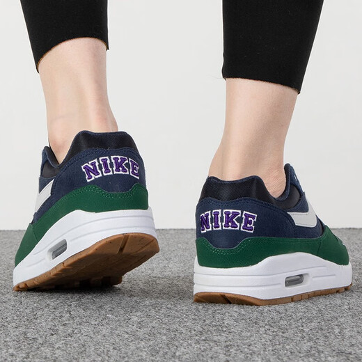 Nike (Nike) Nuevas zapatillas para mujeres Zapatos para mujeres 2025 Airmax de verano Air Cushion Shock Sweakers Fashionable Ligera de moda y zapatos casuales transpirables DV3887-400/Marina 38.5