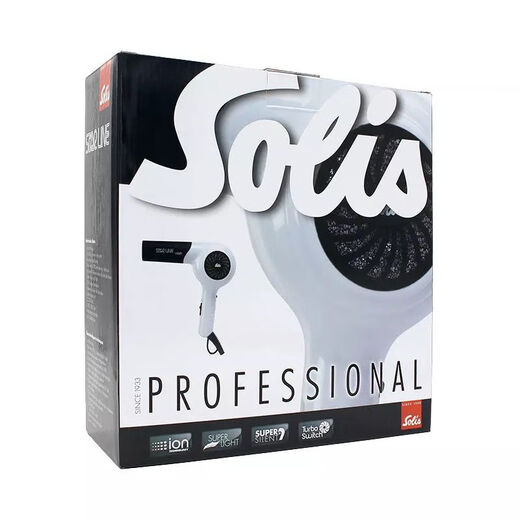 Solis 320 hair dryer hair salon negative ion hot air curly hair style small wind high temperature hair salon professional air duct red