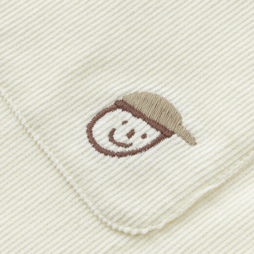 Mini Balabala, the same style in the mall, boys' pure cotton corduroy spring new retro long-sleeved shirt, milk white 10504 140 cm