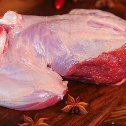 Xianjingcai imported raw boneless lamb hind leg meat 4Jin Jin equals 0.5kg BBQ stew ingredients mutton JD.com’s own brand