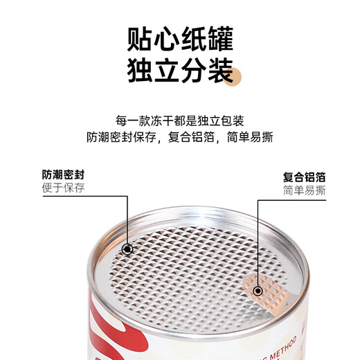 Meow Leyan Fresh Meat Freeze-dried Cats and Dogs Snacks Freeze-dried Chicken Duck Meat Raw Bone Meat Freeze-dried Cats Kittens Become Cat Food Chicken Freeze-dried 50g